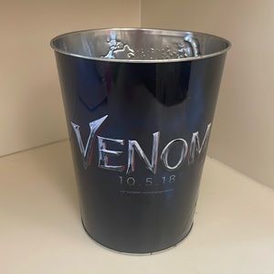 Venom Promotional Popcorn Tin Bucket 10-5-18 Marvel Tom Hardy RCM Media (B172)